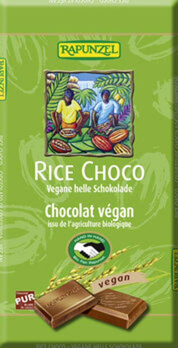 Produktfoto zu Rice Milk vegane helle Schokolade 100g