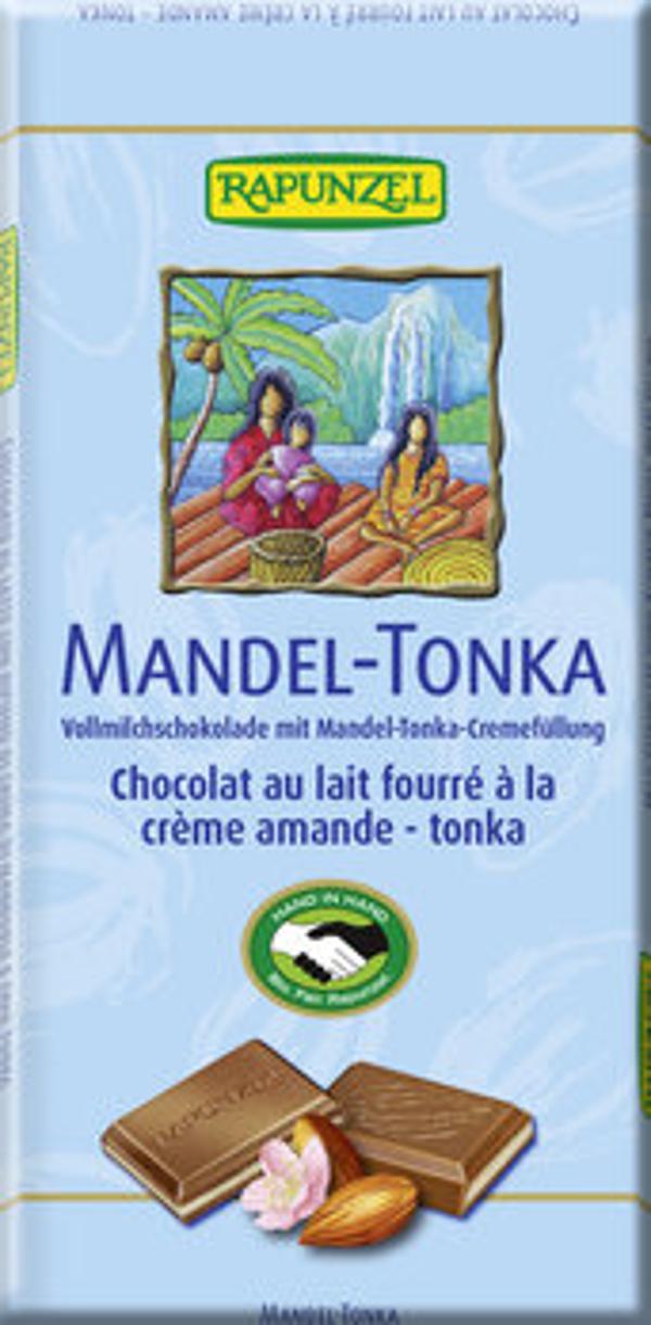 Produktfoto zu Vollmilch Schokolade Mandel Tonka 100g