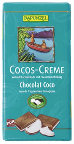 Cocos Creme Vollmilch Schokolade gefüllt HIH