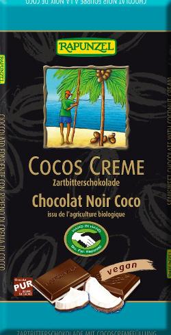 Cocos Creme Zartbitter Schokolade 100g vegan