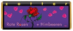 Rote Rosen + Himbeeren