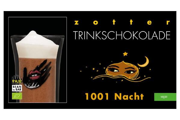 Produktfoto zu Trinkschokolade 1001 Nacht von Zotter