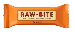 RAW BITE Cashew Frucht und Nussriegel 50g