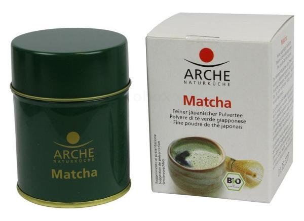 Produktfoto zu Matcha, feiner Pulvertee (tiefgrüne Farbe) 30g
