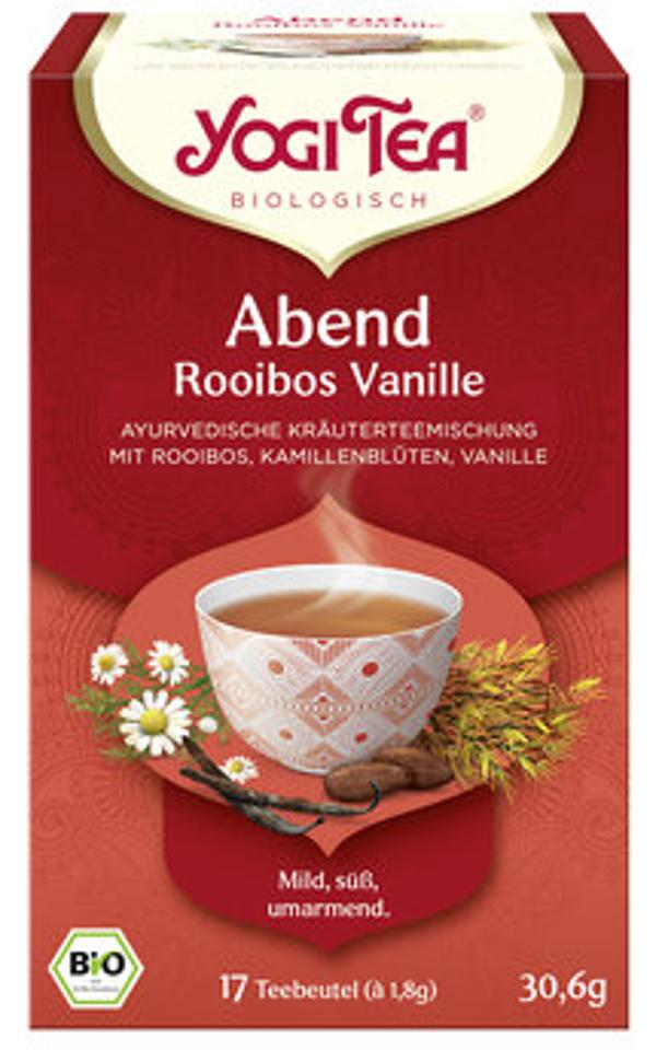 Produktfoto zu YOGI TEA Abend Tee Rooibos Vanille (Btl je 1,8 g) 30,6g