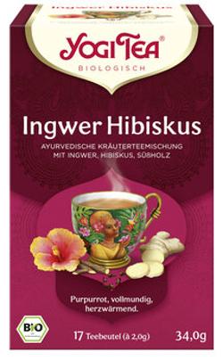 YOGI TEA Ingwer Hibiskus (Btl je 2,0 g) 34g