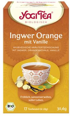 YOGI TEA Ingwer Orange mit Vanille (Btl je 1,8)  30,6g