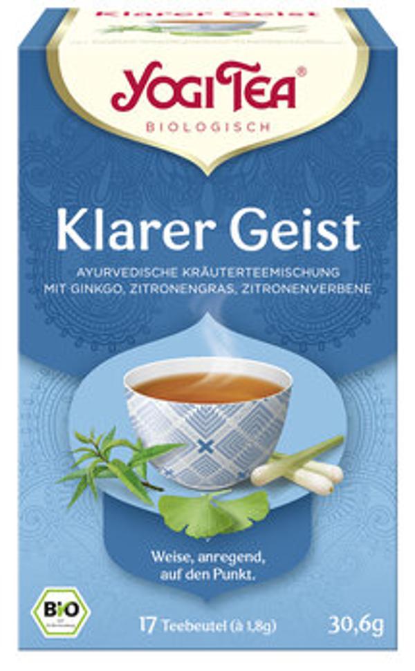 Produktfoto zu YOGI TEA Klarer Geist (Btl je 1,8 g) 30,6g
