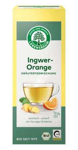 Ingwer Orange Tee (Aufgussbeutel je 1,5g) 40g