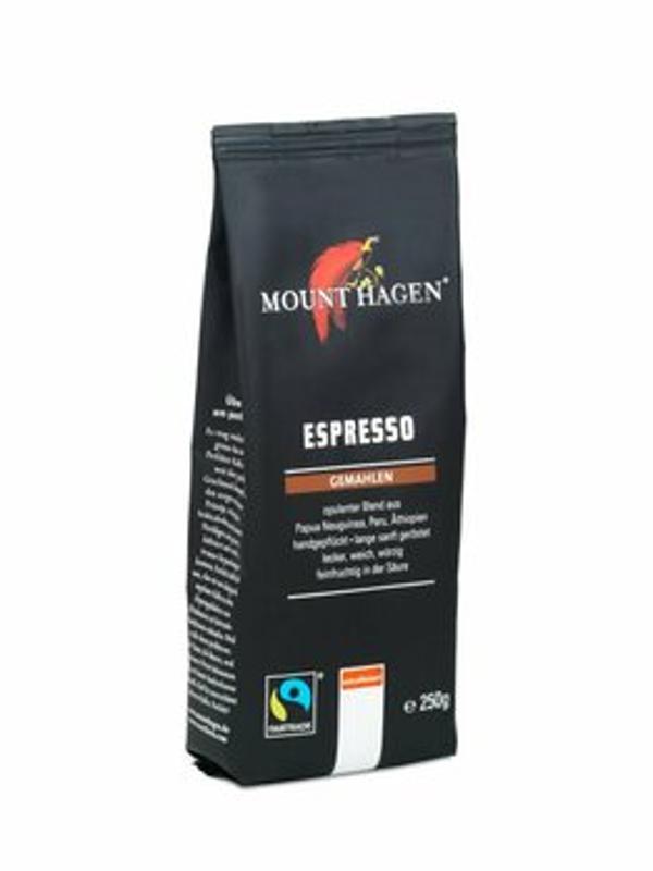 Produktfoto zu Espresso, gemahlen, entkoffeiniert 250g