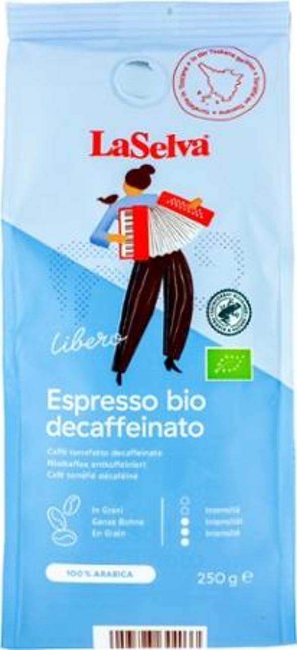 Produktfoto zu Espresso Libero entkoffiniert Bohne