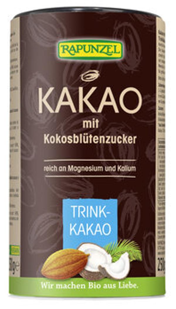 Produktfoto zu Kakao mit Kokosblütenzucker 250g