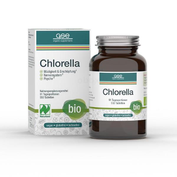 Produktfoto zu Chlorella Bio (550 Stk) 275g