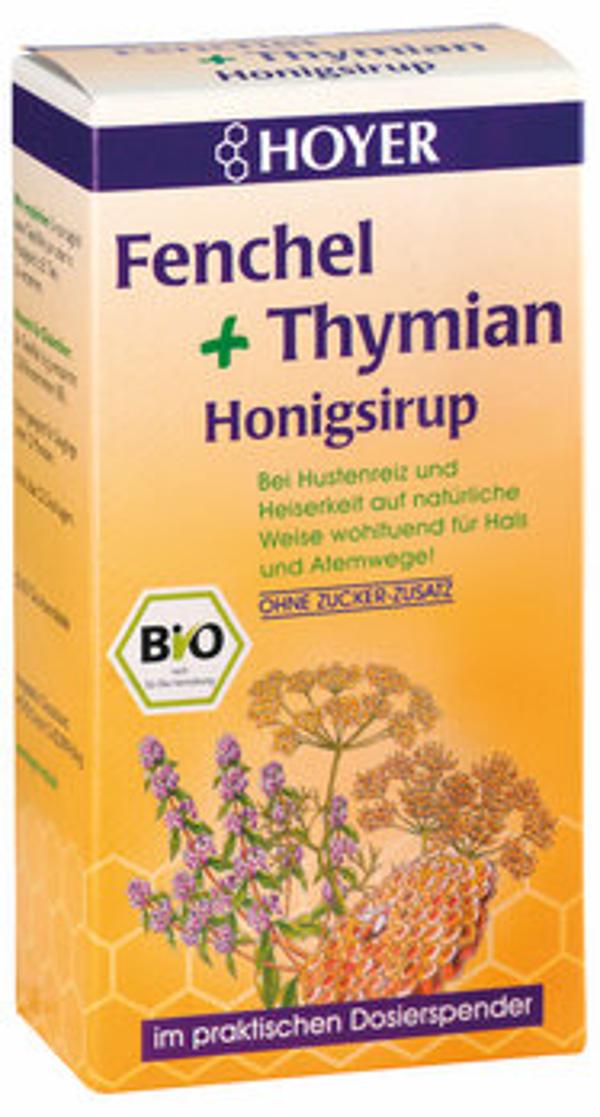 Produktfoto zu Fenchel & Thymian Honigsirup 250g