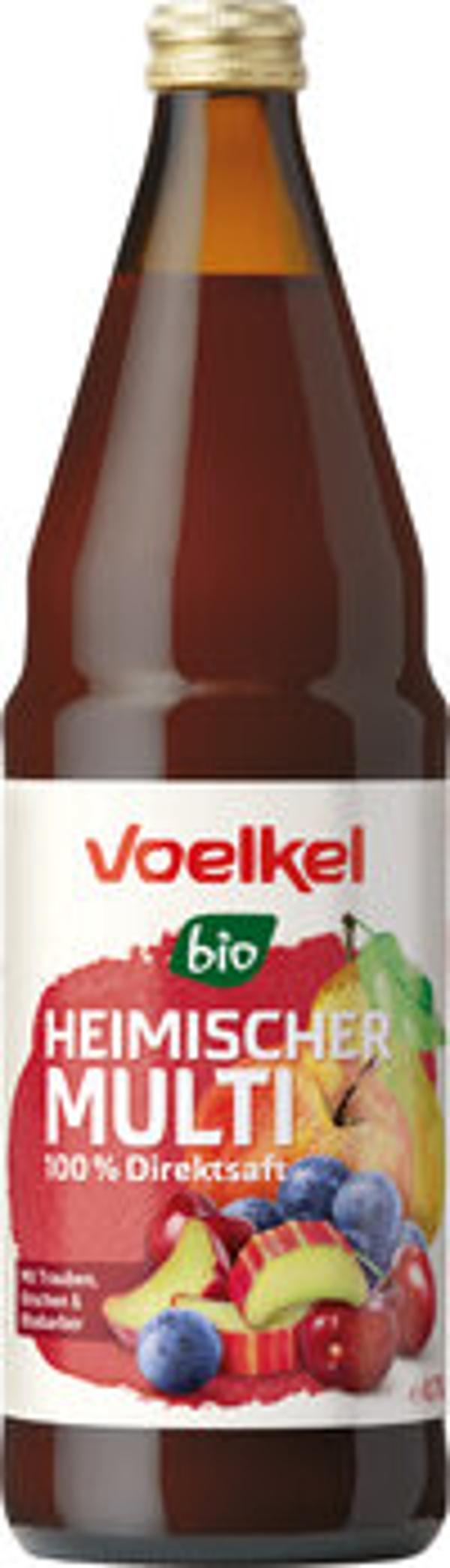 Produktfoto zu Heimischer Multi rot (Trauben, Kirschen ,Rhababer) 0,7L VOE