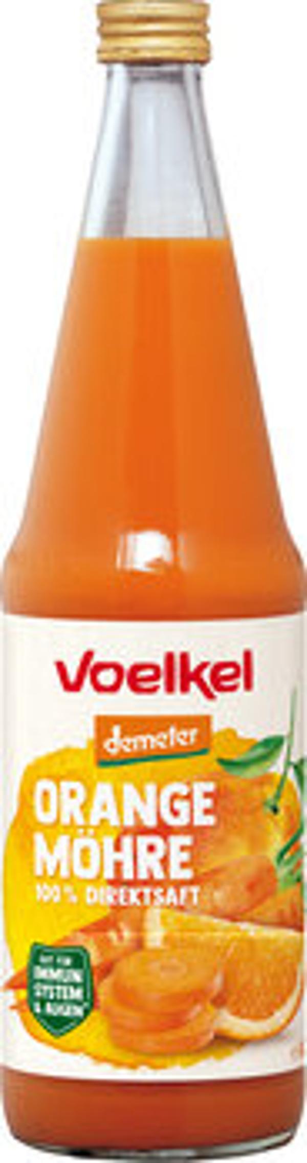 Produktfoto zu Orange-Karotte Saft mit Acerola  - 100% Direktsaft, 0,7l