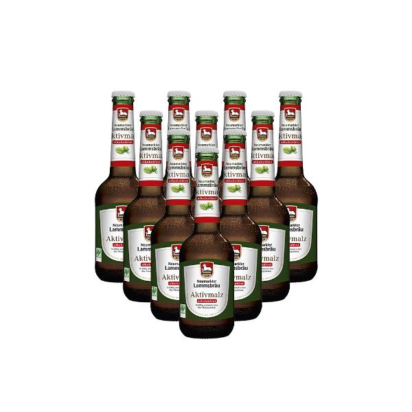 Produktfoto zu Lammsbräu Aktivmalz alkoholfrei 10x0,33l