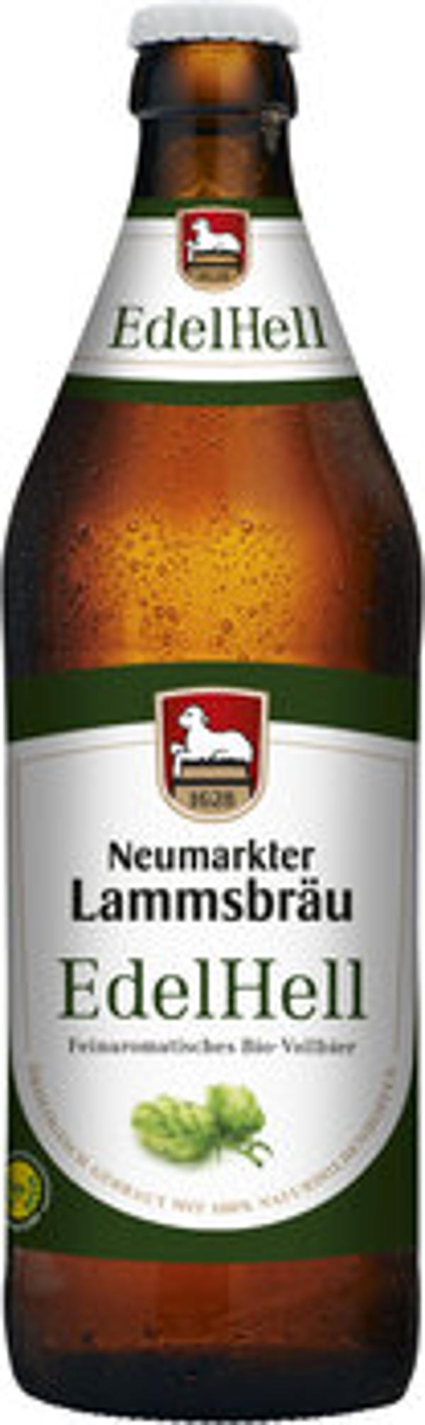 Produktfoto zu Lammsbräu EdelHell feinaromatisiertes Vollbier 0,5l