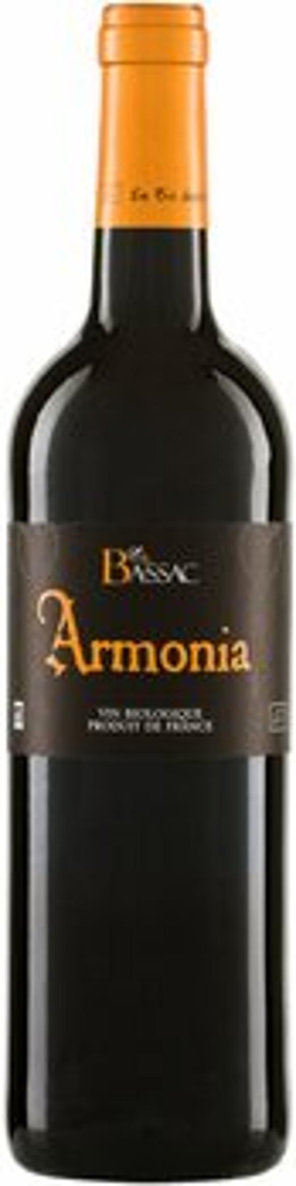 Produktfoto zu Armonia Rouge, Bassac, Rotwein trocken 0,75l