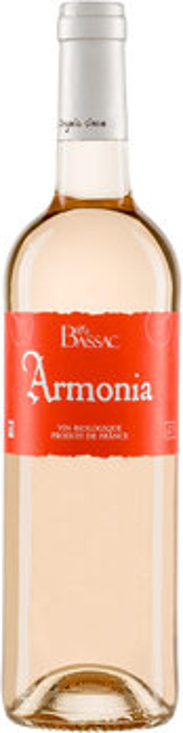 Produktfoto zu Armonia Rosé Bassac, Rosewein trocken 0,75l