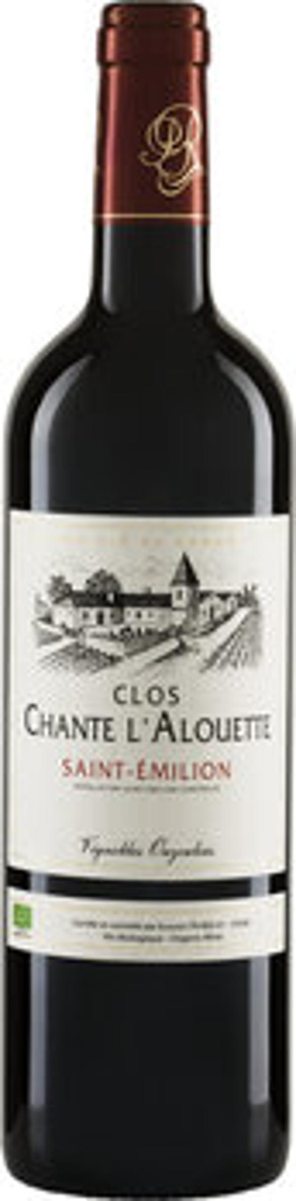 Produktfoto zu Clos Chante l'Alouette St.-Émilion AOC