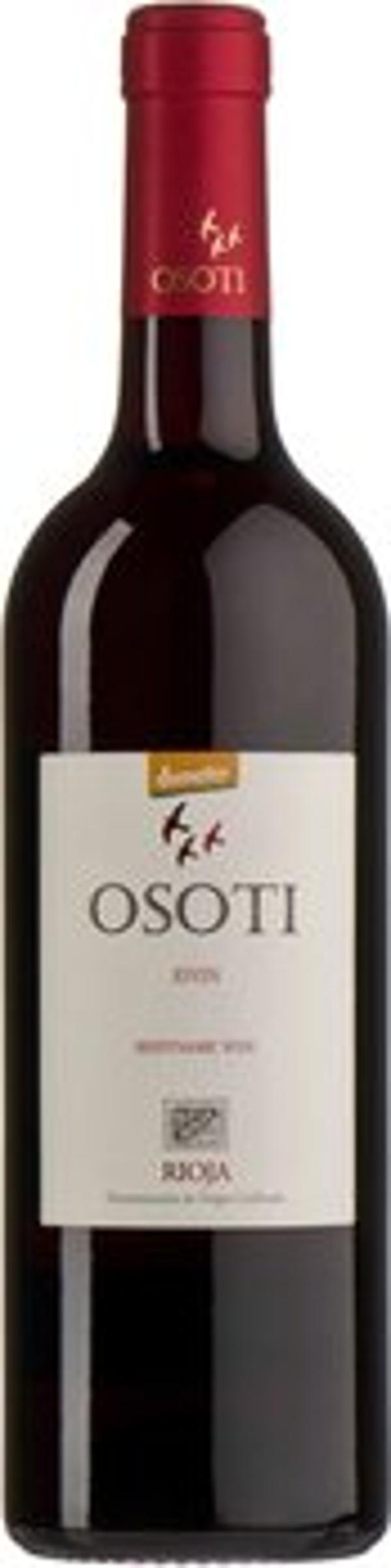 Produktfoto zu Rioja Osoti Tinto, Rotwein trocken 0,75l