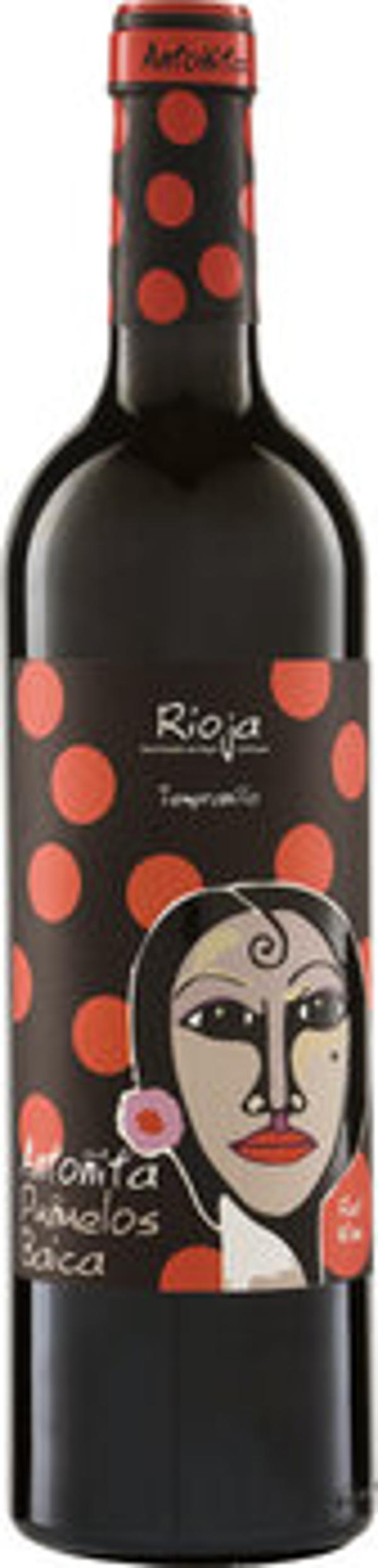 Produktfoto zu Rioja Tempranillo 'Antoñita Puñuelos Tinto D.O.Ca.,Rotwein trocken 0,75l