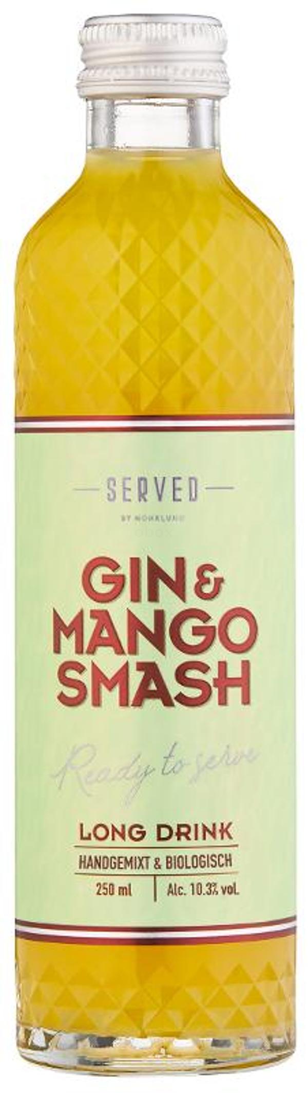 Produktfoto zu Gin & Mango Smash, Long Drink Alk. 10,3% vol