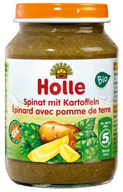 Spinat mit Kartoffeln (Holle) 190g