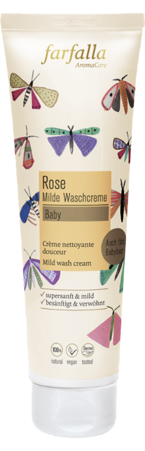 Produktfoto zu Baby Milde Waschcreme Rose