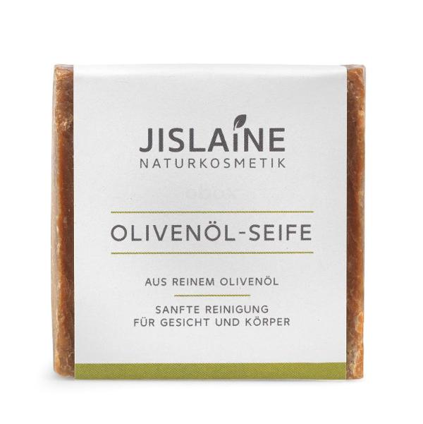 Produktfoto zu Olivenöl Seife Block 200g