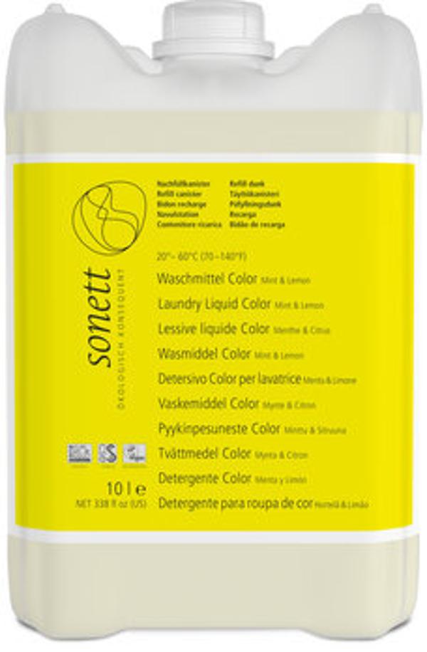 Produktfoto zu Waschmittel Color Mint & Lemon 10l Kanister