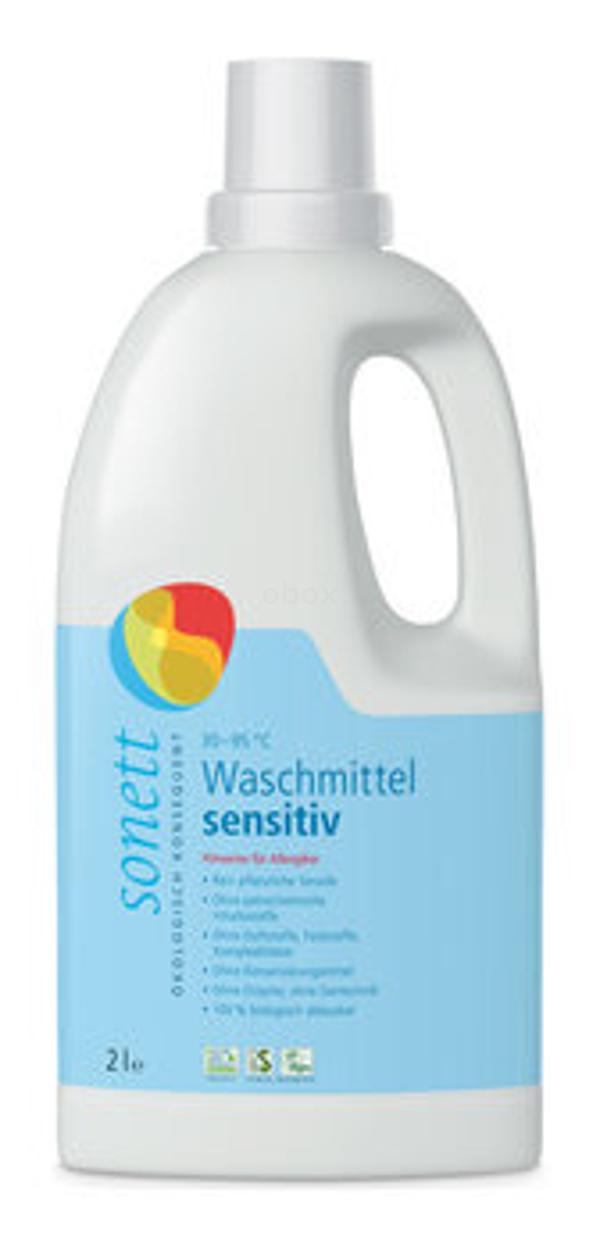 Produktfoto zu Waschmittel flüssig sensitiv 2l