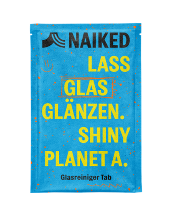 Produktfoto zu Reinigungs-Tab Glas