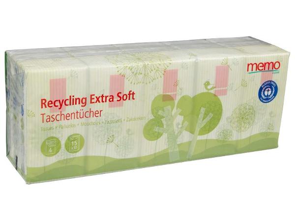 Produktfoto zu Taschentücher Recycling Extra Soft 4-lagig