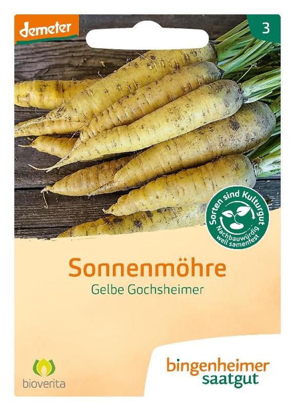 Produktfoto zu Saatgut Möhre Gelbe Gochsheimer -spät