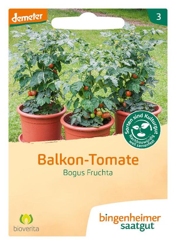 Produktfoto zu Saatgut Balkon-Tomate Bogus Fruchta