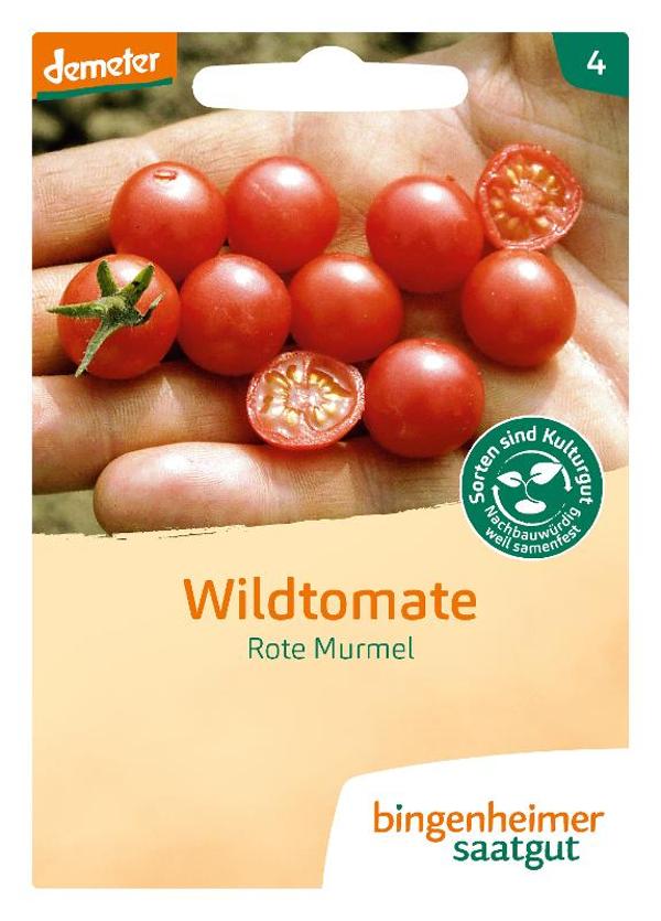 Produktfoto zu Saatgut Wildtomate Rote Murmel