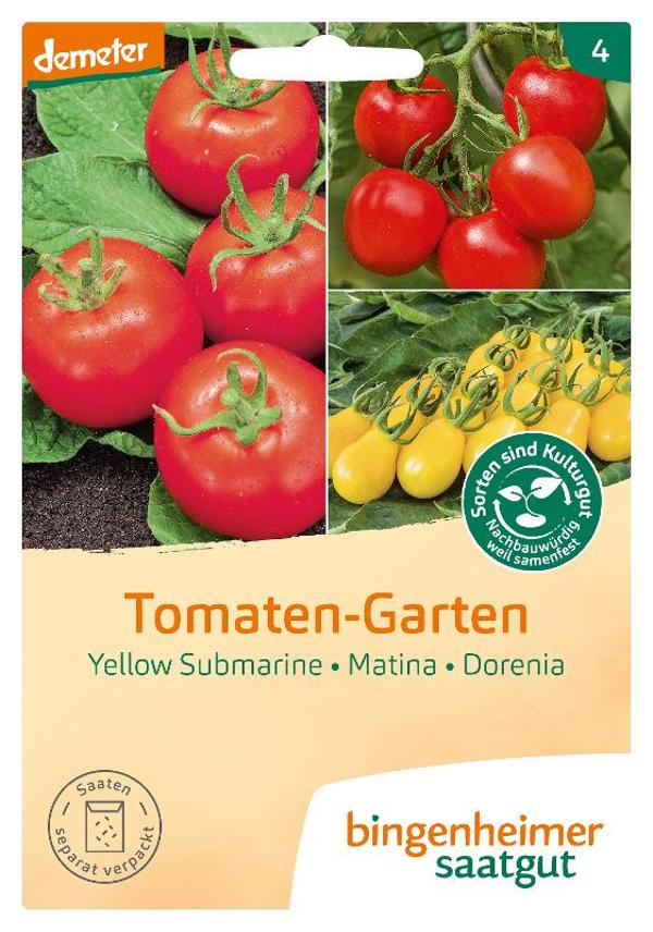 Produktfoto zu Saatgut Mischung Tomaten-Garten