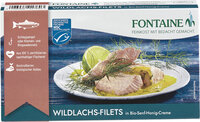 Wildlachs-Filet in Bio-Senf-Honig-Creme