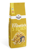 Knusper Frühstück 3-Korn glutenfrei Bio