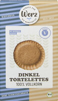 Tortelettes, Dinkel Vollkorngebäck