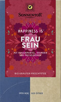 Frau sein Tee Happiness is®, Doppelkammerbeutel