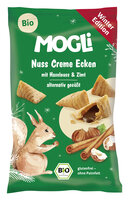 Nuss Creme Ecken mit Kakao und Zimt