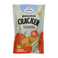 glutenfreie Cracker mit Ackerbohnen aus Deutschland Spicy Seeds