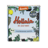 HOLLALA Bio Sirup Probier-Set 8x60 ml