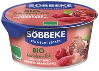 Bio Weidemilch Joghurt mild Himbeere-Granatapfel 3,8% Fett 150 g