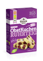 Obstkuchen Rührteig glutenfrei Bio