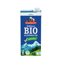 Haltbare Bio-Alpenmilch laktosefrei 1,5% Fett NL-Fair