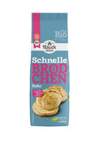 Schnelle Brötchen Hafer glutenfrei Bio